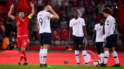 World champions France suffer defeat in Turkey