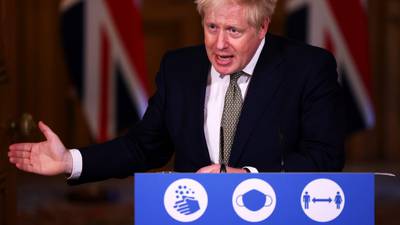 Boris Johnson admits UK’s test-and-trace system must improve