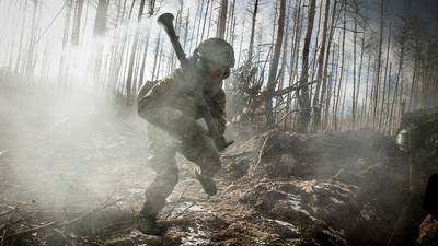 US aid may buy time for Ukraine - but they still need more troops