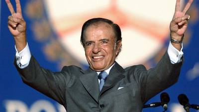 Former Argentinian president Carlos Menem dies aged 90