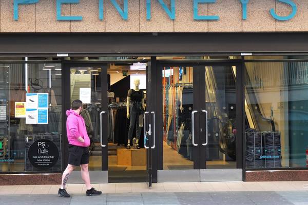 Sales at Penneys and Primark fell 75% during lockdown