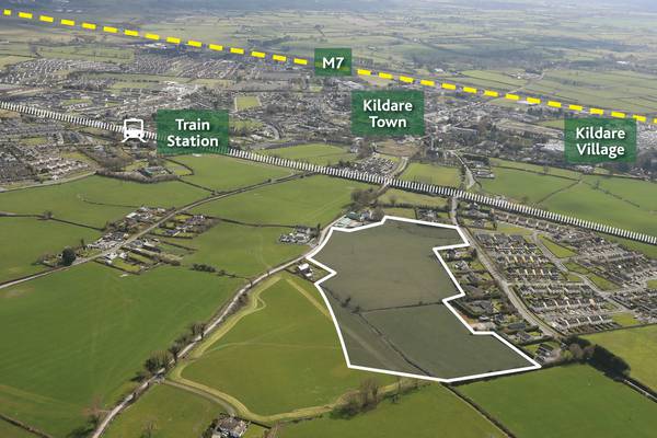 Kildare site with planning permission for 187 houses ‘ready to go’ at €6.5m