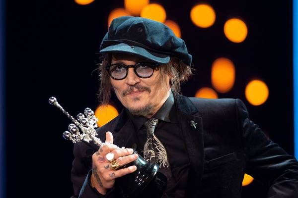 Johnny Depp says he is victim of ‘cancel culture’ as he collects film award