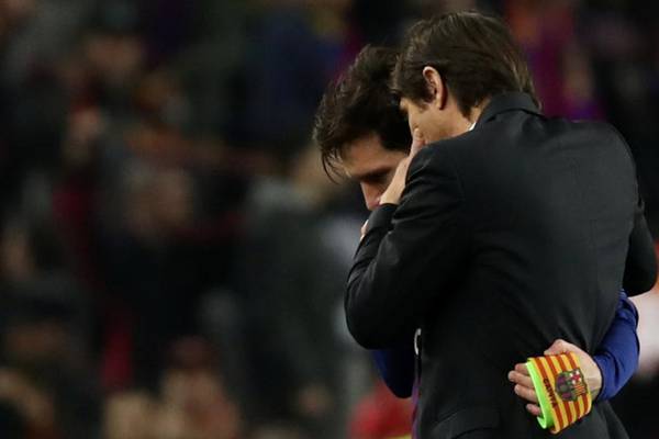 Antonio Conte: Lionel Messi a player ‘born once every 50 years’