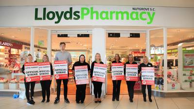 Lloyds Pharmacy staff plan further strike action