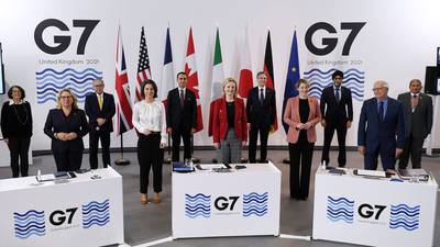 G7 leaders warn Russia all sanctions on table over Ukraine border buildup