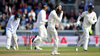 Moeen Ali’s five wickets completes the job for England