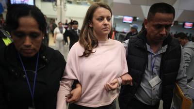 Michaella McCollum must stay in Peru despite Reid ruling