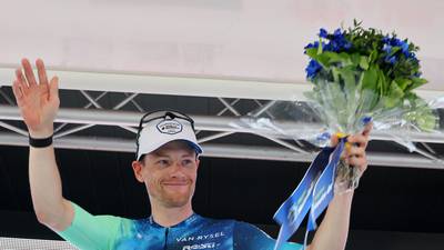 Sam Bennett wins second stage of Four Day of Dunkirk, ending bunch sprint drought