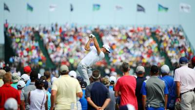 Dustin Johnson sets pace as Rory McIlroy makes promising start