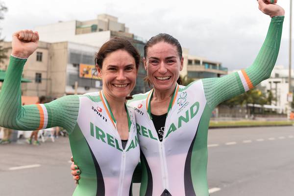Ireland’s para-cycling world champions honoured in China