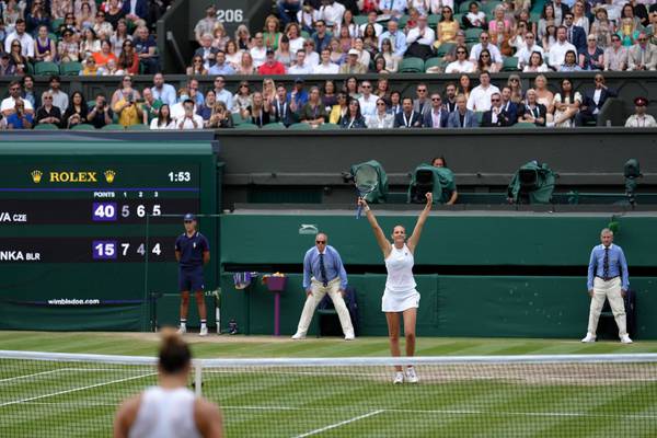 Pliskova surges from behind to reach women’s Wimbledon final