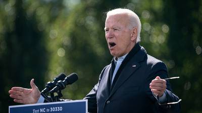 Joe Biden urges Americans to vote early as campaign enters final two weeks