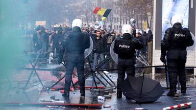 Belgium and the Netherlands see violent protests against Covid restrictions