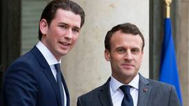 Young but dissimilar French and Austrian leaders meet in Paris