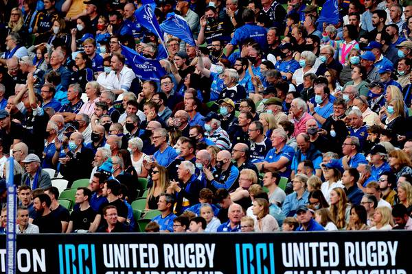 Smaller-than-usual crowd expected for Leinster v Bath