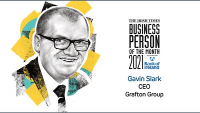 The Irish Times Business Person of the Month: Gavin Slark