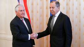 Rex Tillerson meets Vladimir Putin in Moscow  amid icy reception