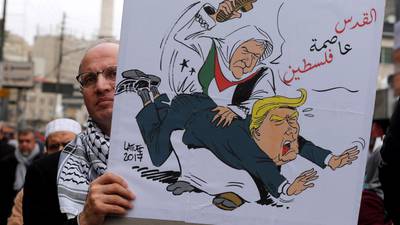 Donald Trump threatens to cut off aid payments to Palestinians
