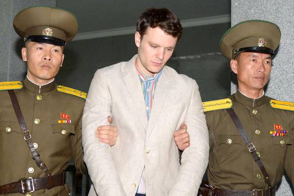 North Korea insists US student Warmbier was not tortured