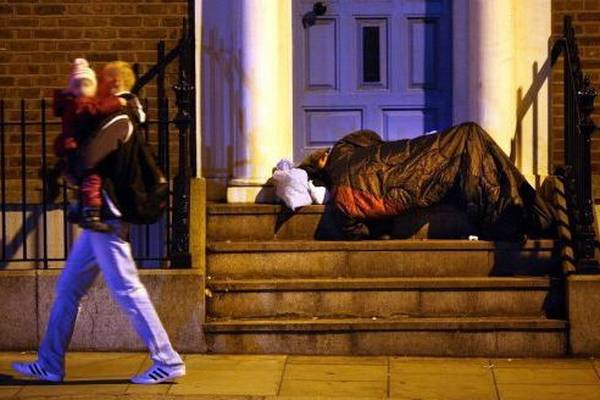 Number of rough sleepers in Dublin falls by almost a quarter, latest figures show