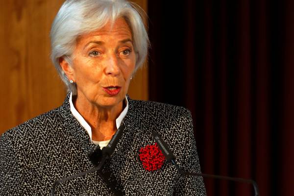 Lagarde jumps into EU debate with ‘rainy-day fund’ plan