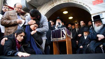 Call for ‘strong hand’ at Jerusalem funeral of French victims