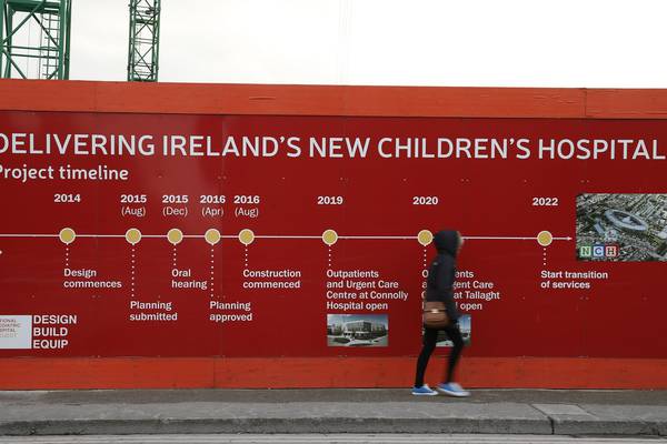 Review into overruns at children’s hospital to cost €450,000