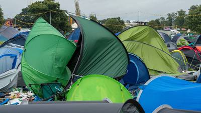Electric Picnic aftermath: Campers leave fewer tents, but plenty of chairs and gazebos