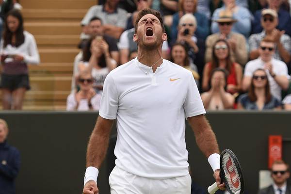 Wimbledon: Del Potro feeling relief ahead of Nadal clash