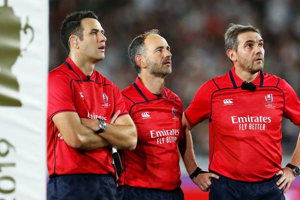 Gerry Thornley: World Rugby’s problem is that refereeing is not an attractive career path