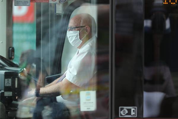 Face mask compliance: a patchy exercise on buses and trains
