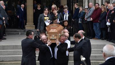 ‘Determined doggedness’ of Lyra McKee remembered at Belfast funeral