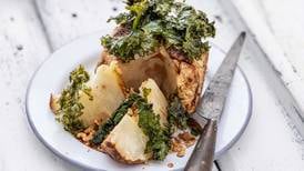 Whole roasted celeriac with  brown butter and hazelnut