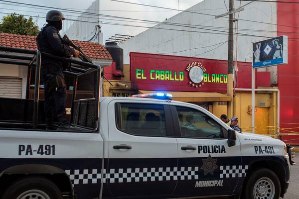 ‘Horrendous’ Mexican bar attack leaves at least 25 people dead