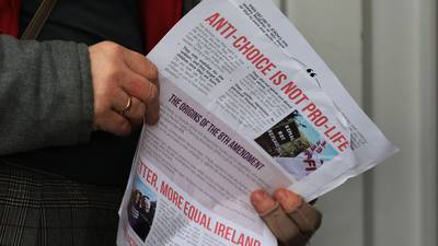 Pro-choice canvasser ‘shocked’ by reaction on doorstep