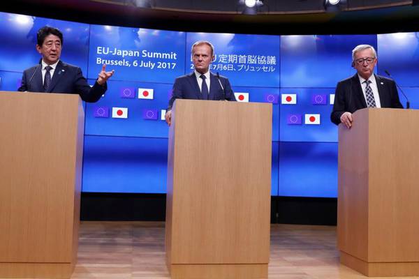 New EU-Japan deal ‘presents opportunities for Irish exporters’
