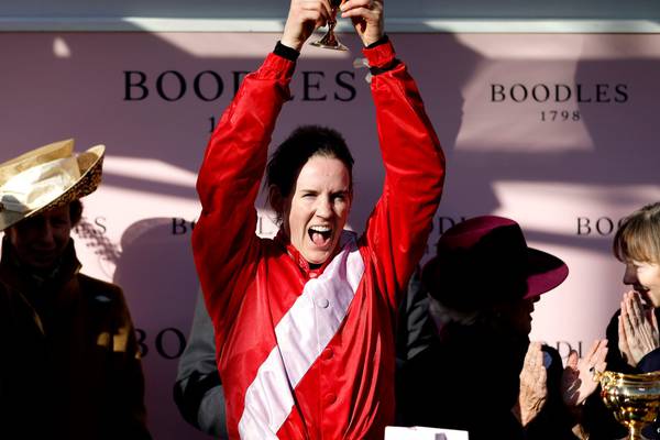 Rachael Blackmore winning Gold Cup was result that ‘everybody wanted for racing’