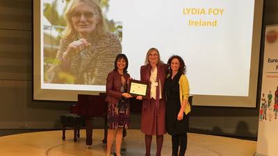 Lydia Foy becomes first transgender person to receive EU award