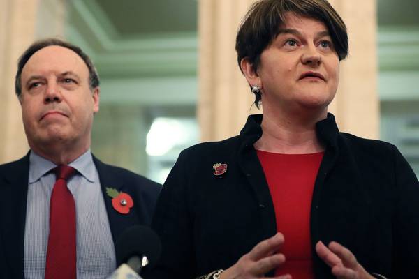 DUP MPs and not Arlene Foster drive party’s Brexit agenda