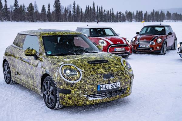 Mini testing its new EV in the Arctic Circle