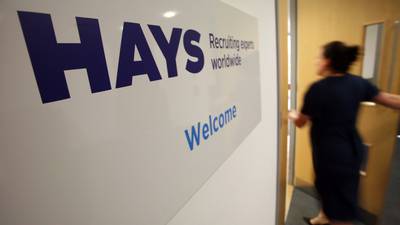 Sluggish UK takes shine off earnings rise at recruiter Hays