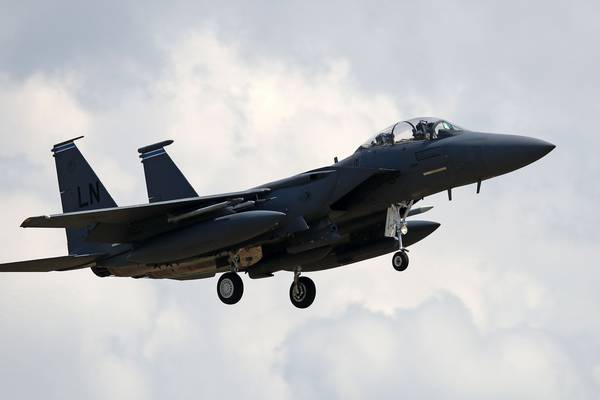 US pilot missing after fighter jet crashes into North Sea