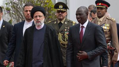 Iran president seeks to appeal to anti-colonialism and opposition to western sanctions on Africa tour