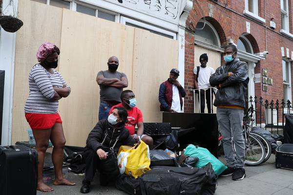 Housing activists assist tenants to re-enter property following eviction