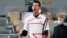 Novak Djokovic drops first set before roaring back to make French Open semi-final