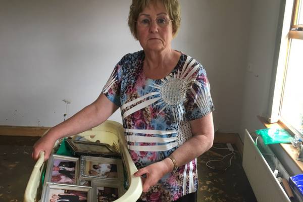Flood damage: ‘We got the TV upstairs, then we had to abandon’