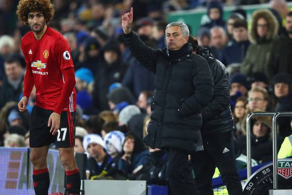 Jose Mourinho is worried Marouane Fellaini could leave