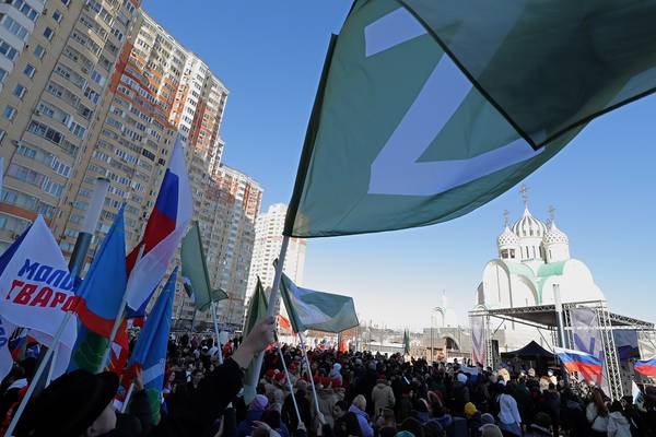 Over 200,000 turn out in Moscow for Russian ‘unity’ event, say police