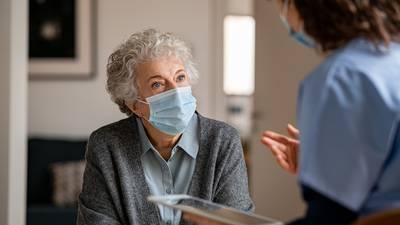 Coronavirus: Care-home visitors advised to again wear masks
